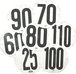 Disque diam.200 adhesif 25km/h - 16429