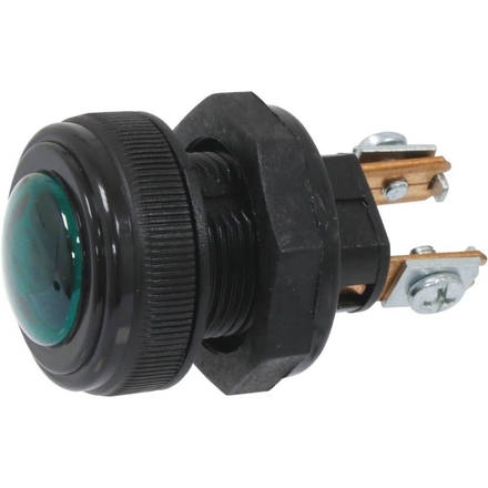 Voyant rond illumine wedge 12w vert en blister SODELEC - 16738