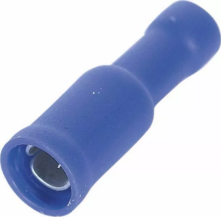 10 cosses cylindriques m4 bleu isolees - 1684610