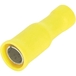 50 cosses cylindriques m5 jaune isolees - 1684850