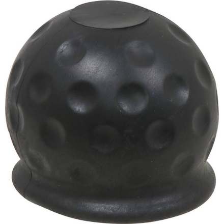 Cache boule caoutchouc 50mm - type balle de golf - 16930