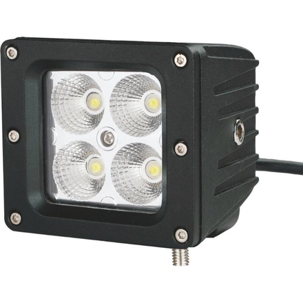 Phare de travail carre 4 led 20w 1400 lumens longue portee SODIFLASH - 17041