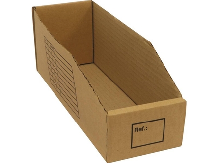 BOITE A BEC EN CARTON BRUN 300X100X110MM -17224