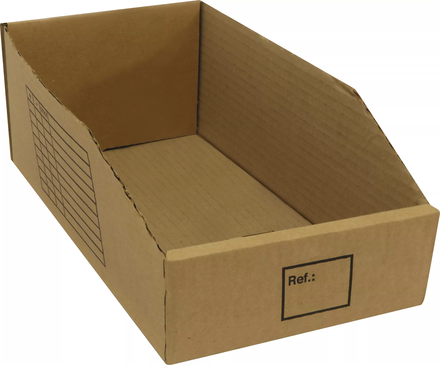 BOITE A BEC EN CARTON BRUN 300X150X110MM -17225