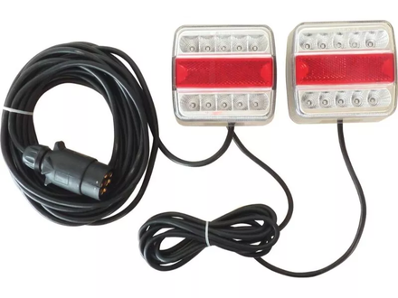 Kit signal.magnet.12m a led entre feux 2.5m blanc/rouge SODIFLASH - 17230