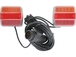 Kit de signalisation arrière led 12v 7,5m magnétique avec fiche 13 plots SODIFLASH - 17246