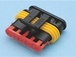 Lot 5 connecteur etanche serie 15mm p/ fiche femelle 5 plot - 17306