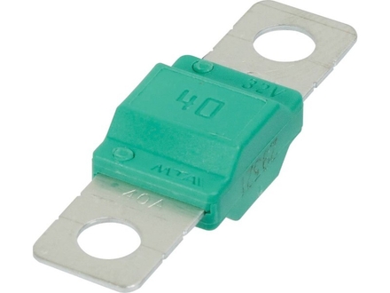 5 FUSIBLES MIDI SERIE 55 32V 40A VERT 40*12 D53MM - 17336