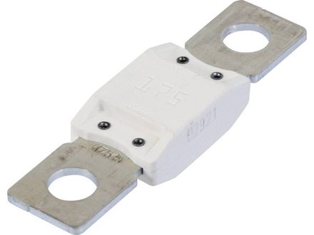 5 fusibles mega serie 60 32v 175a blanc d8mm - 17346