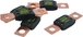 5 fusibles mega serie 60 32v 300a noir d8mm - 17350