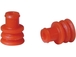 Lot 100 bouchons d'etancheite rouges d25mm a 33mm - 17363