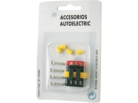 Kit de connecteurs 4 plots femelle - 17379