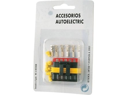 Kit de connecteurs 6 plots femelle - 17385