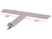 BARRE EN T -1M- FIX. ADHESIVE 3 PTS -17420