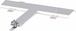 BARRE EN T -1M- FIX. ADHESIVE 3 PTS -17420