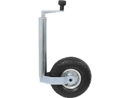 Roue jockey gonflable jante acier - 17530