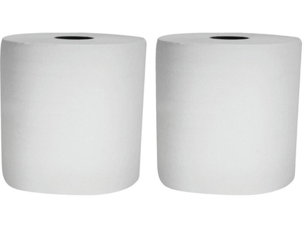 Lot 2 bobines, blanc eco 800 formats - 17537