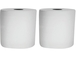 Lot 2 bobines, blanc eco 800 formats - 17537