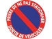PANNEAU 'STATIONNEMENT INTERDIT' D.195 -17573