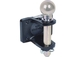 Chape mixte 3t5 4 trous diam 17 entraxe 90x40 (avec visserie) POMMIER - 17579