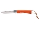 Couteau baroudeur nø7 mandarine OPINEL - 17604