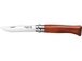 Couteau boite n°8 luxe lame inox poli glace manche padouk OPINEL - 17627