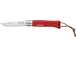 Couteau baroudeur n°8 rouge OPINEL - 17646