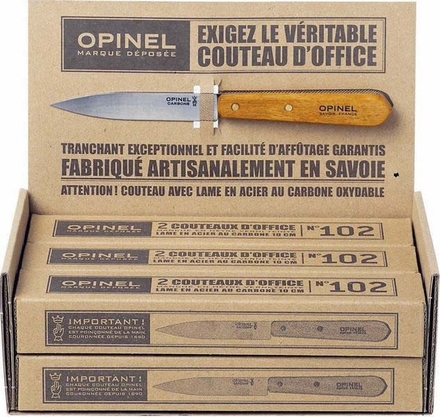 Couteau d'office Opinel en hêtre