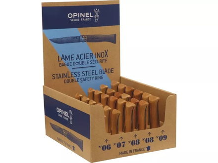 Presentoir 30 couteaux acier inox OPINEL - 17674