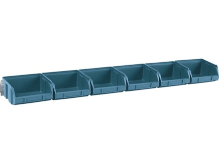 Kit 6 boites a bec 600x95x50 bleu - 17703