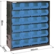 Armoire metallique 24 boites a bec 636x290x950 - 17727
