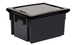 Bac de rangement 20l +couvercle 390x290x230 gris EDA - 17737