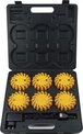 Mallette rechargeable 6 balises 'flash led' - 17929