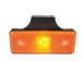 Catadioptre rectangulaire orange 110x41 a led sur languette - 17933