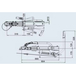 COMMANDE DE FREINAGE AVEC SEMELLE EN V - 950/1600KGS - ALKO - 18095