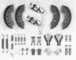 Kit machoires complet pour frein 1636 ALKO - 18098