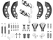 Kit machoires complet pour frein 2051 ALKO - 18112