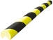 Protection d'angle mousse noir et jaune VISO - 18165
