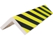 Protection d'angle mousse noir et jaune VISO - 18167