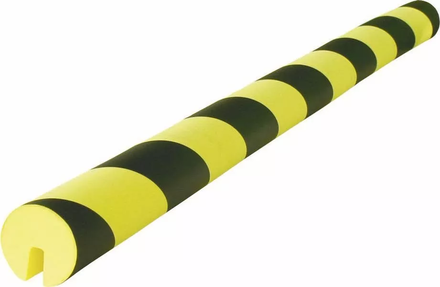 Protection ipn mousse noir et jaune ouverture 20x8mm VISO - 18169