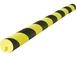 Protection ipn mousse noir et jaune ouverture 20x8mm VISO - 18169