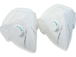 Lot de 2 masques ffp1 anti - 18179