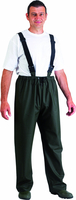 Pantalon de pluie pu/pvc a bretelles - 18235