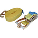 SANGLE D'ARRIMAGE 50MM 12M 5T CLIQUET + CROCHET DOIGTS SOUDES - ARRIMUP - 18389