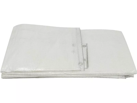 Bache de couverture transparente 4mx6m 130gr/m² - 18679