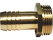 Embout laiton male sur cran 20.5 26x34 p/tuyau diam 19 BOUTTE - 18743