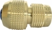 Raccord automatique laiton 6 billes bague bleue p/tuyau diam 15 BOUTTE - 18798