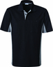 Polo noir/gris