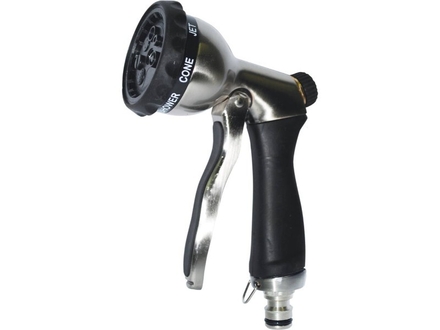 Pistolet metal brosse avec pomme 7 fonctions BOUTTE - 18921