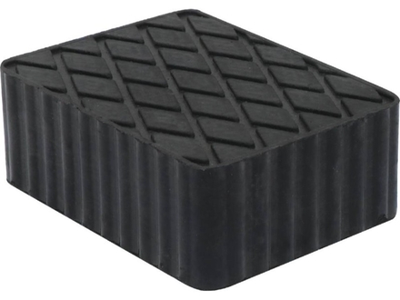 Tampon caoutchouc 160x120x60mm pour cric neutre - 18974